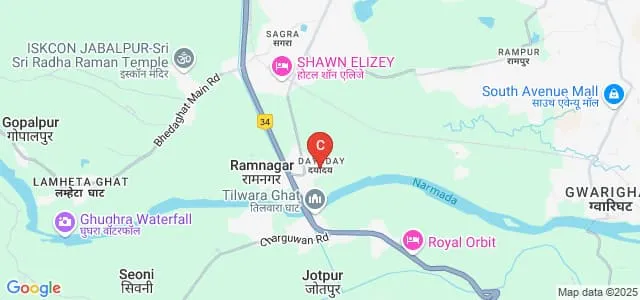 Poornayu Ayurved Chikitsalaya Evam Anusandhan Vidyapeeth, Jabalpur Map