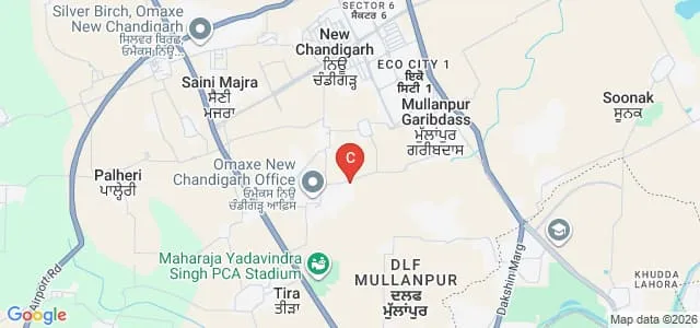 International Divine College of Education, Mohali Map