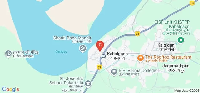 Shankar Sah Vikramshila Mahavidyalaya, Kahalgaon Map