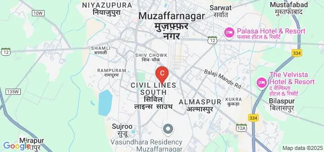 Ch Chhotu Ram PG College, Muzaffarnagar Map