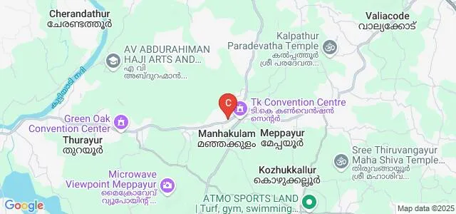 Salafiyya Arabic College, Meppayur Map