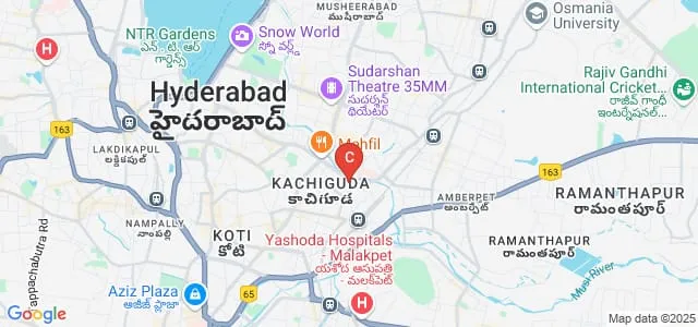 Smt A Shyamala Devi Degree College for Women, Hyderabad Map