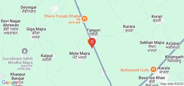 Shaheed Udham Singh College of Research and Technology, Tangori Map