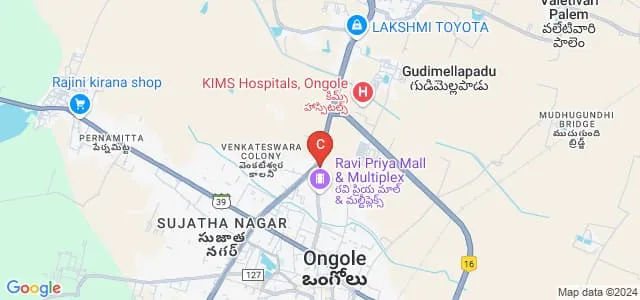 SSN Engineering College, Ongole Map