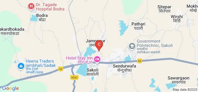 Bajiraoji Karanjekar College of Pharmacy, Bhandara Map