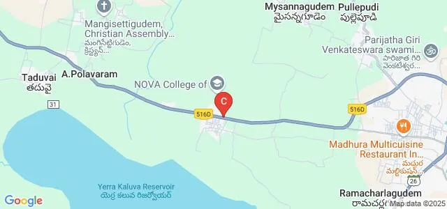 Muttamsetty Venkata Narayana Memorial College of Education, Vegavaram Map