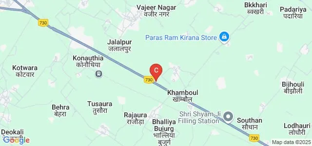Maa Gayatri Mahavidyalaya, Gonda Map