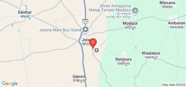 Dr Natubhai P Patel Polytechnic, Mehsana Map