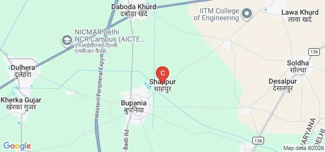 Sat Kabir Institute of Technology and Management, Bahadurgarh Map
