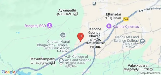 Sree Narayana Guru Institute of Management Studies, Coimbatore Map