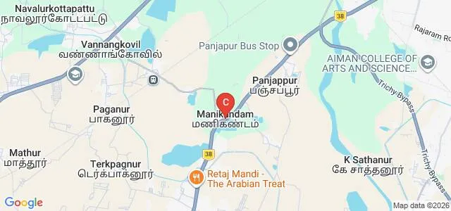 Shri Indra Ganesan Institute of Medical Science Siddha Medical College, Trichy Map