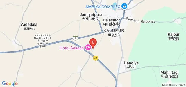 Balasinor College of Polytechnic, Kheda Map