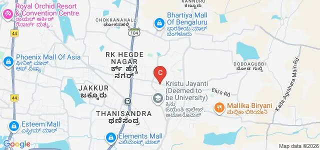 Bangalore School of Design and Technology, Bengaluru Map