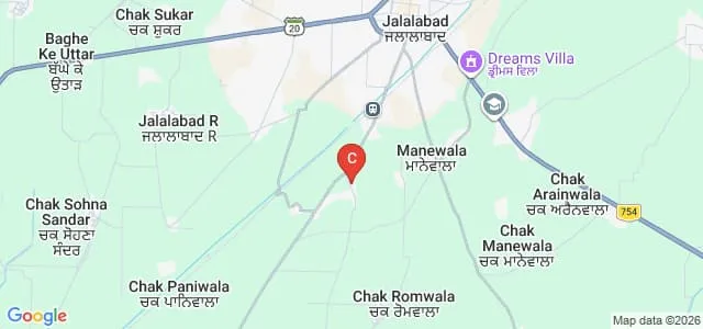 Guru Ram Dass B Ed College, Jalalabad Map