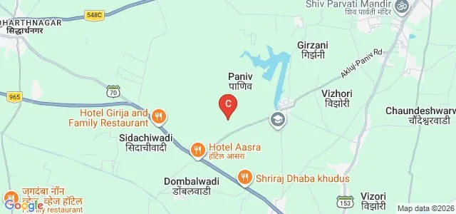 Shriram Institute of Information Technology, Paniv Map