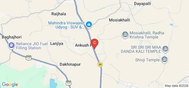 Sanjay Memorial Institute of Technology, Post Graduate Centre For Management Studies, Berhampur Map