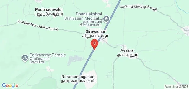 Holy Angels School of Business, Perambalur Map