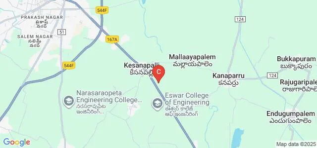 Medarametla Anjamma Mastan Rao PG College, Guntur Map