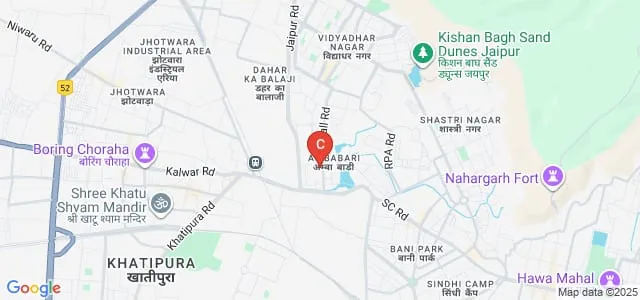 Maharishi Arvind Institute of Science Management, Jaipur Map