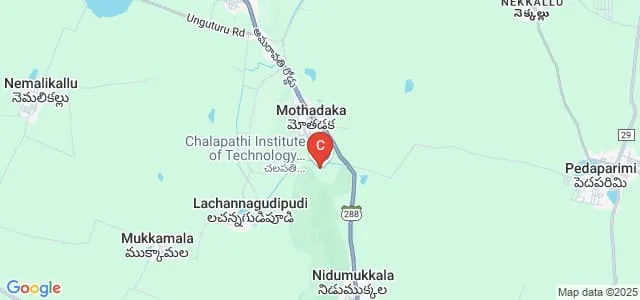 Chalapathi Institute of Technology, Guntur Map
