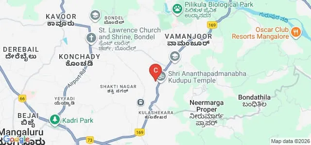 Tejasvini Nursing Institute, Mangalore Map