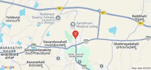 Chettinad Academy of Research and Education, KGF Campus Map