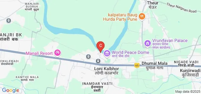 MIT School of Engineering, Pune Map