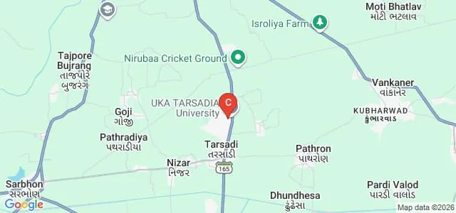 CG Bhakta Institute of Biotechnology, Surat Map