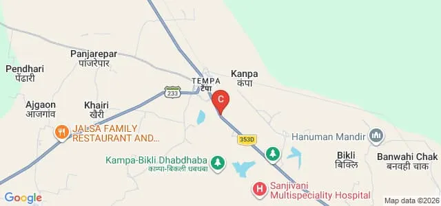 KDK College of Engineering, Umrer Map