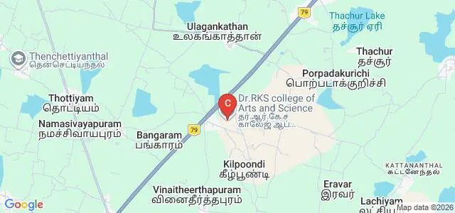 Dr RK Shanmugam College of Education, Kallakurichi Map