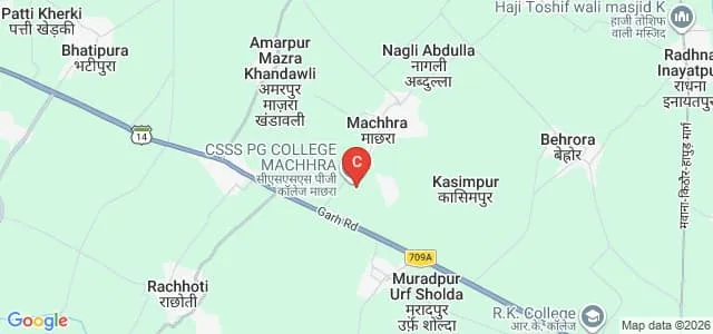 Nav Jeevan Kisan Degree College, Meerut Map