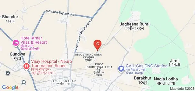 Khandelwal Teachers Training College, Bharatpur Map