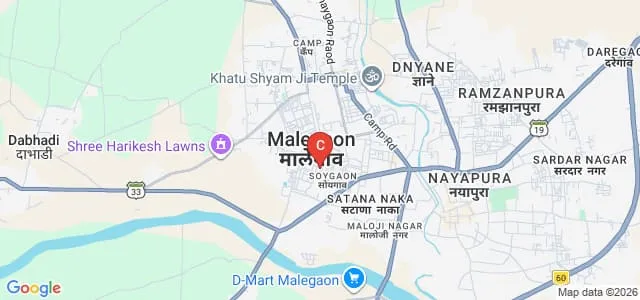 Dr Manzoor Hasan Ayyubi College of Education, Malegaon Map