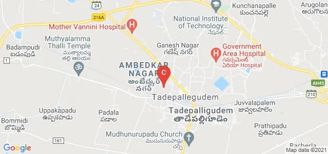 Akula Gopayya College of Engineering and Technology, Tadepalligudem Map