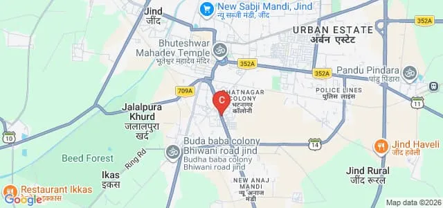 SRM College of Education, Jind Map
