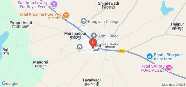 Shetkari Shikshan Prasarak Mandal's Mahesh Institute of Engineering and Technology, Ashti Map