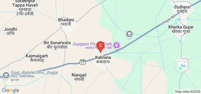 Ganga Institute of Education, Jhajjar Map