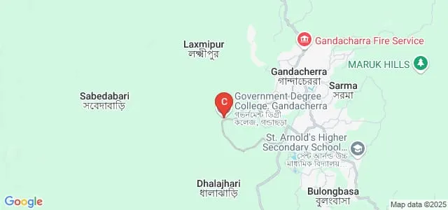 Government Degree College, Gandacherra Map