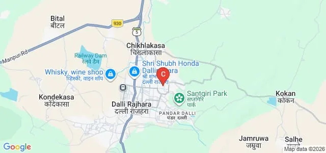Government NCJ College, Dallirajhara Map