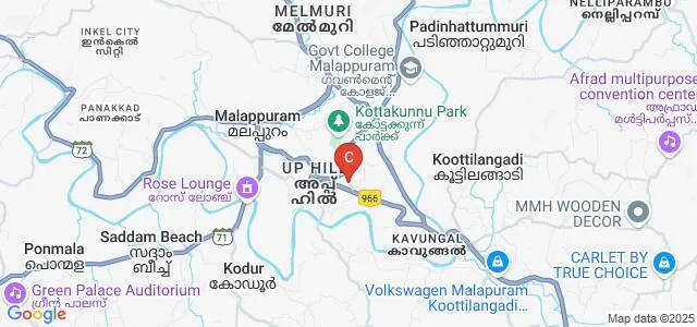 Cindrebay School of Design, Malappuram Map