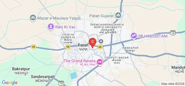 Shree BJ Gadhavi B Ed College, Radhanpur Map