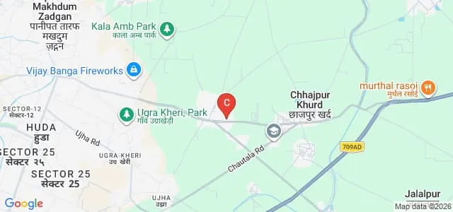 Geeta College of Education, Panipat Map