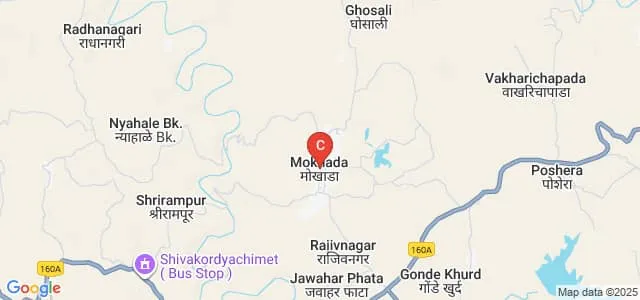 Muralidhar Nanaji Mohite Guruji Arts Commerce and BMS College Palghar Map