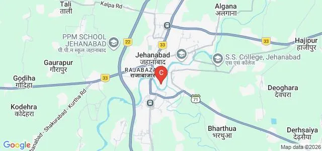 Raghu Saroj Welfare and Charitable Trust Education College, Jehanabad Map