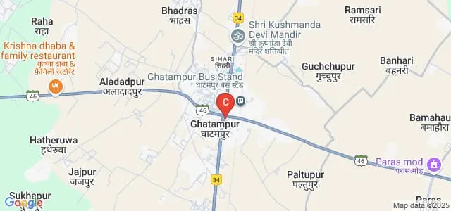 Sw Mewalal Smarak Mahavidyalaya, Ghatampur Map