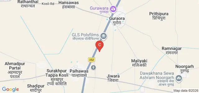 Government College for Women, Gurawara Map
