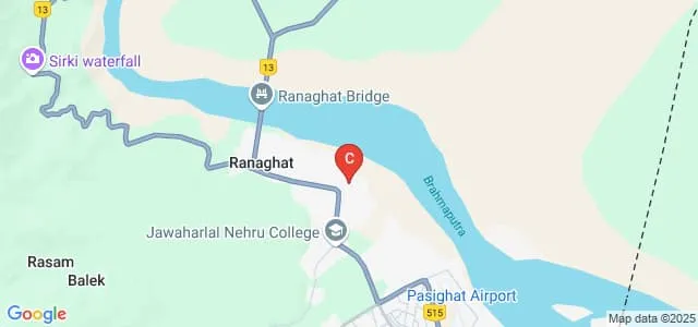 College of Agriculture, Pasighat Map
