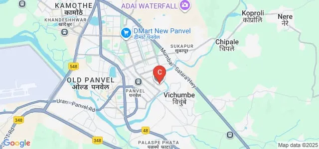Pillai College of Architecture, New Panvel Map