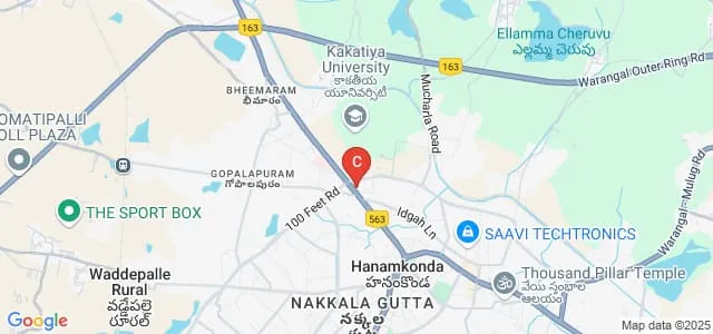 Aurora Degree College, Hanamkonda Map