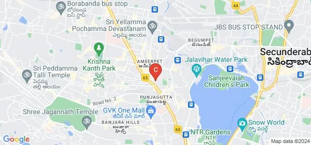Rukmini College of Management and Commerce, Hyderabad Map